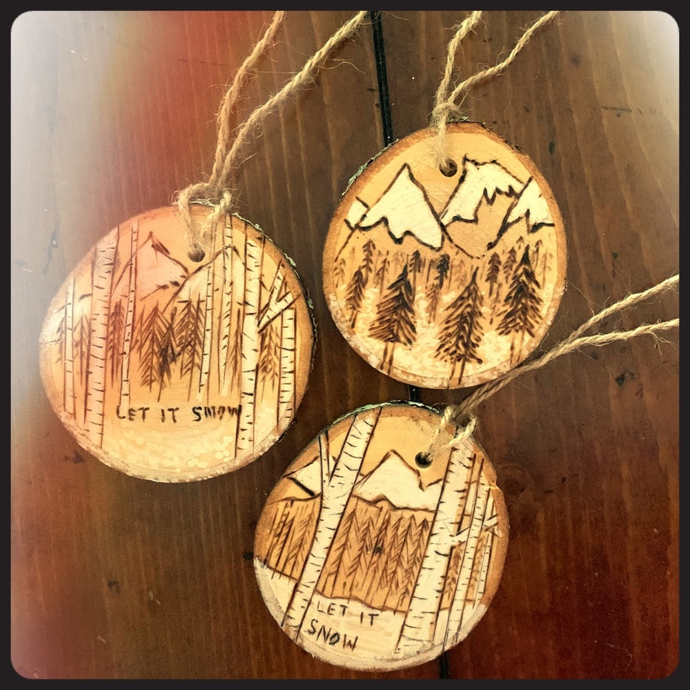 Custom Ornaments and Coasters